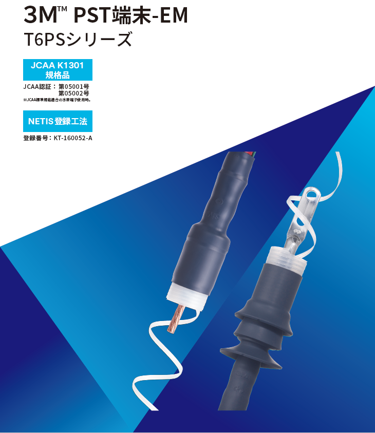 T6PS-I10EM 6.6KVPST屋内端末　EM-CET325　端子なし